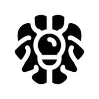 creative icon. glyph icon for your website, mobile, presentation, and logo design. vector
