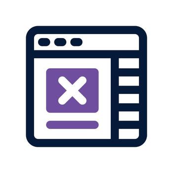 gráfico editor icono. doble tono icono para tu sitio web, móvil, presentación, y logo diseño. vector