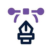 icon. dual tone icon for your website, mobile, presentation, and logo design. vector