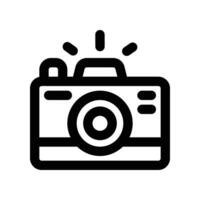camera icon. line icon for your website, mobile, presentation, and logo design. vector