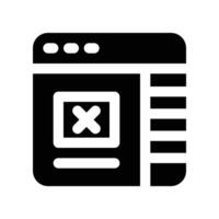graphic editor icon. glyph icon for your website, mobile, presentation, and logo design. vector