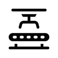 automation icon. glyph icon for your website, mobile, presentation, and logo design. vector