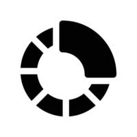 color wheel icon. glyph icon for your website, mobile, presentation, and logo design. vector
