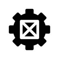 operational icon. glyph icon for your website, mobile, presentation, and logo design. vector