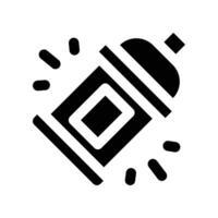 spray icon. glyph icon for your website, mobile, presentation, and logo design. vector