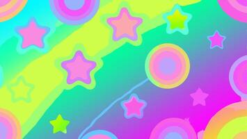 Fluid dynamic background with vibrant rainbow gradients. Dynamic hologram. Holographic cosmos. Design layout for mobile screen. Girlish fluid dynamic. vector