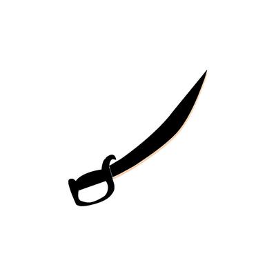 machete icon, vectors illustration symbol design