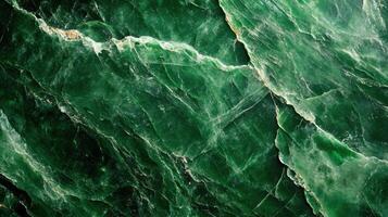 Jade gemstone showcasing deep green tones and polished clarity. photo