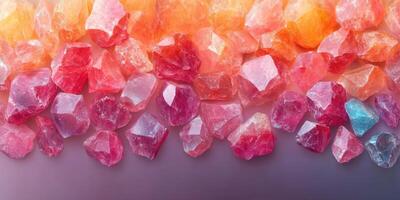 A Vibrant Array of Sparkling Gemstones photo