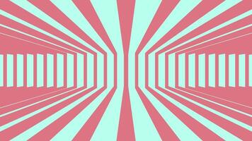 Bicolor loop background with 3d parallax look . Colorful minimalist loop animation video