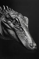 portrait studio photograph of desmatosuchus photo
