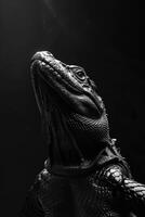 portrait studio photograph of trachodon photo