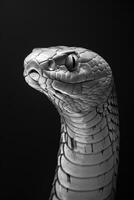 portrait studio photograph of cobra photo