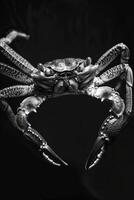 portrait studio photograph of fiddler crab photo