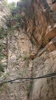 Rocky Gorge with Flowing Stream photo