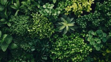 Lush Greenery Displaying a Variety of Plants in a Beautiful Indoor Space During Daylight Hours photo