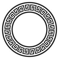 ancient motif circle vector