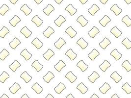 background design of a Seamless marshmallow pattern vector