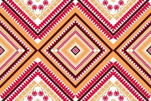 Mexican Abstract Tribal Pattern Design Geometric shapes, colored triangles, tiles, embroidery patterns, fabric pattern designs, carpets, pillows, shirts, pants, bedding, curtains, patterns on glasses. vector