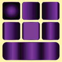 purple color Gradient set vector
