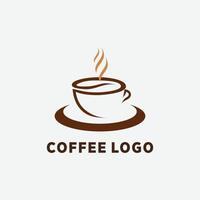 coffee lovers design element icon with creative unique concept idea vector