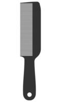 Comb flat icon design isolated on white background. vector