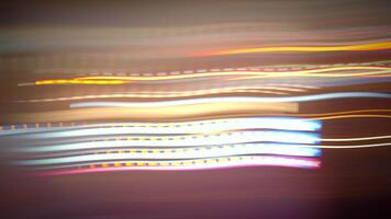 Exploring Abstract Light Trails in Motion for Captivating and Dynamic Backgrounds video