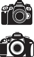 Camera DSLR technology vector