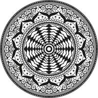 Floral Pattern Mandala vector