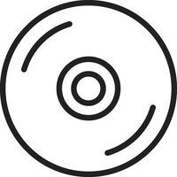 Compact Disc icon vector image. Suitable for mobile apps, web apps and print media.