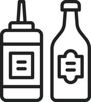Condiments icon vector image. Suitable for mobile apps, web apps and print media.