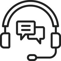 Customer Support icon vector image. Suitable for mobile apps, web apps and print media.