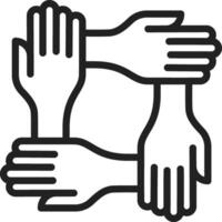 Diversity icon vector image. Suitable for mobile apps, web apps and print media.