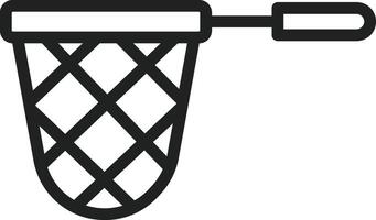 Fishing Net icon vector image. Suitable for mobile apps, web apps and print media.