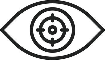 Focus icon vector image. Suitable for mobile apps, web apps and print media.