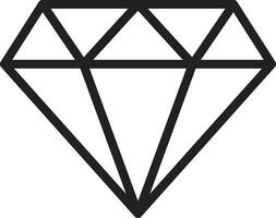 Gem icon vector image. Suitable for mobile apps, web apps and print media.