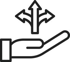 Guidance icon vector image. Suitable for mobile apps, web apps and print media.
