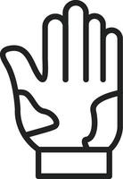 Hand icon vector image. Suitable for mobile apps, web apps and print media.