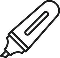Highlighter icon vector image. Suitable for mobile apps, web apps and print media.