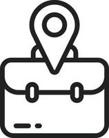 Job icon vector image. Suitable for mobile apps, web apps and print media.