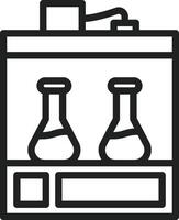 Lab Tool icon vector image. Suitable for mobile apps, web apps and print media.