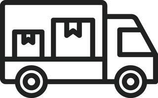Logistic icon vector image. Suitable for mobile apps, web apps and print media.