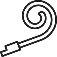 Noisemaker icon vector image. Suitable for mobile apps, web apps and print media.