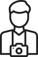 Photography icon vector image. Suitable for mobile apps, web apps and print media.