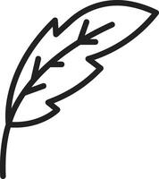 Quill icon vector image. Suitable for mobile apps, web apps and print media.