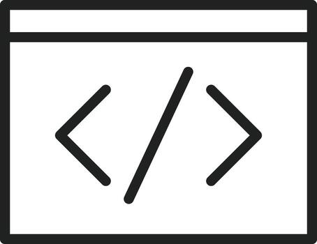 Scripts icon vector image. Suitable for mobile apps, web apps and print media.