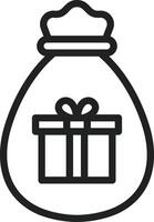 Sack icon vector image. Suitable for mobile apps, web apps and print media.