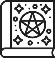 Spellbook icon vector image. Suitable for mobile apps, web apps and print media.