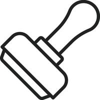 Stamp icon vector image. Suitable for mobile apps, web apps and print media.