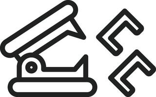 Staples icon vector image. Suitable for mobile apps, web apps and print media.